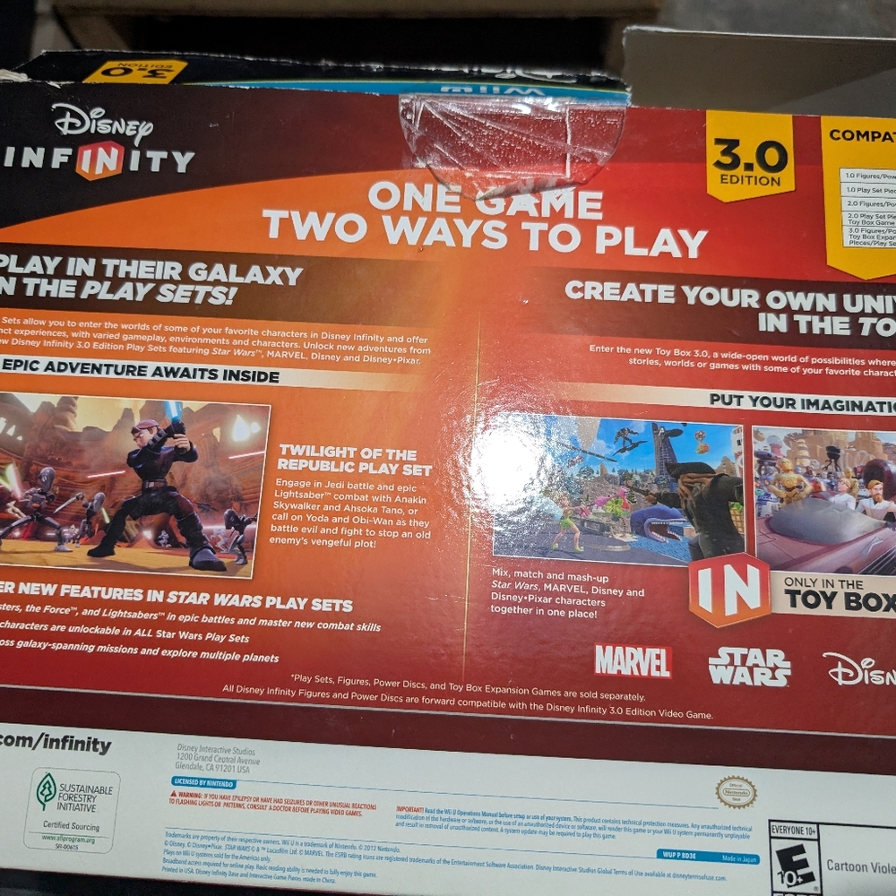 Disney Infinity Star Wars 3.0 Edition Starter Pack Wii U - Picture 9 of 16